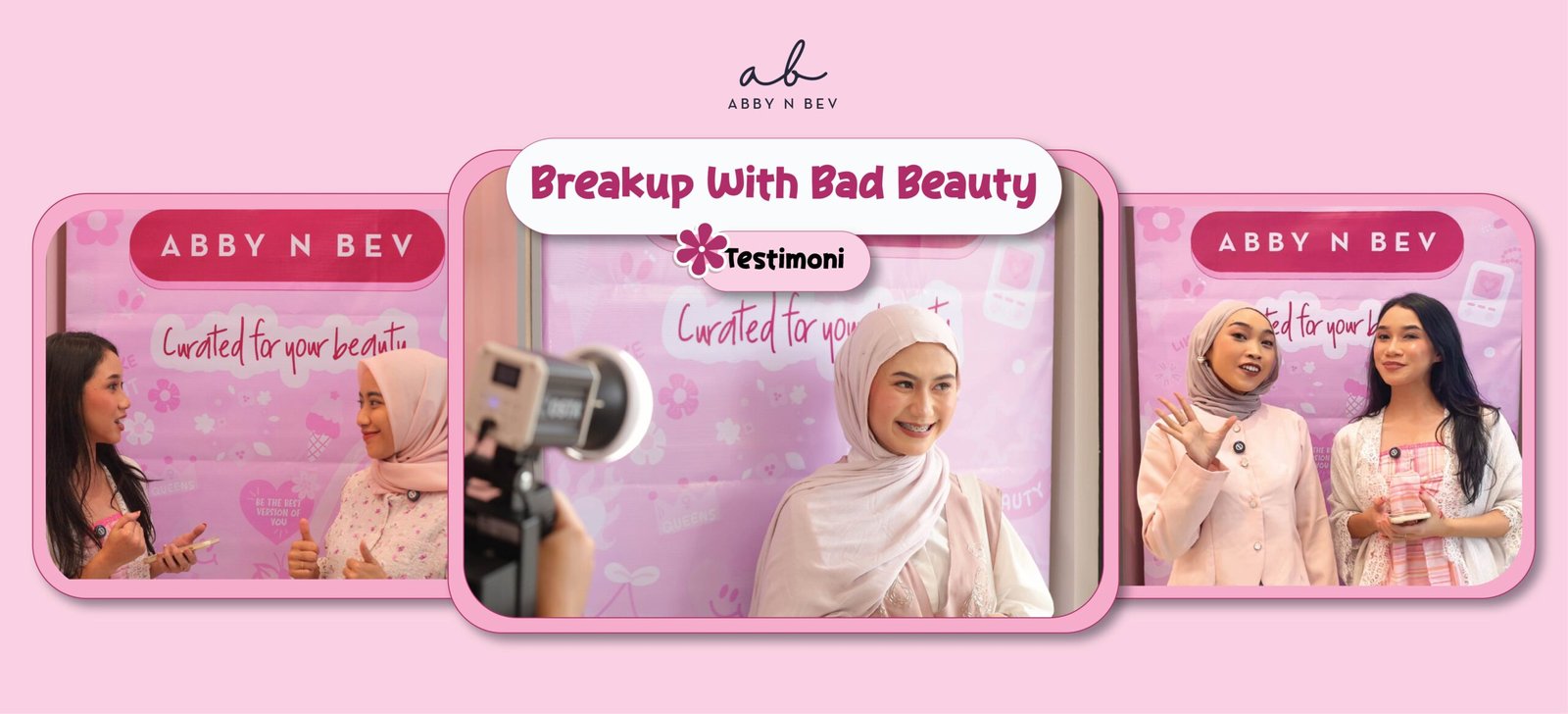 apa kata mereka tentang beauty event breakup with bad beauty abby n bev toko kosmetik makeup dan skincare apa kata mereka tentang beauty event breakup with bad beauty abby n bev toko kosmetik makeup dan skincare