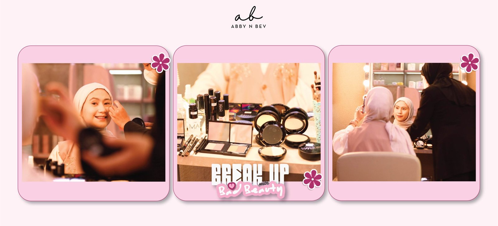 recap breakup with bad beauty abby n bev x make over