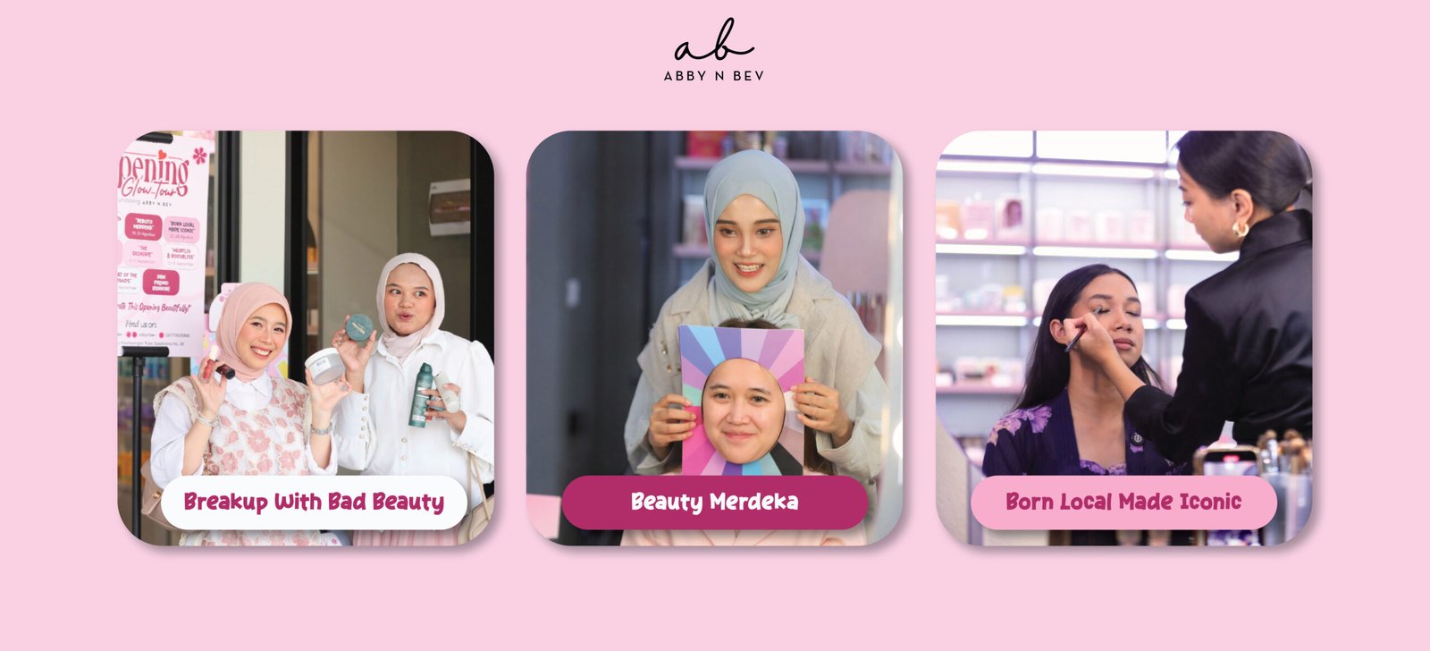 jadwal event abby n bev - toko kosmetik makeup dan skincare