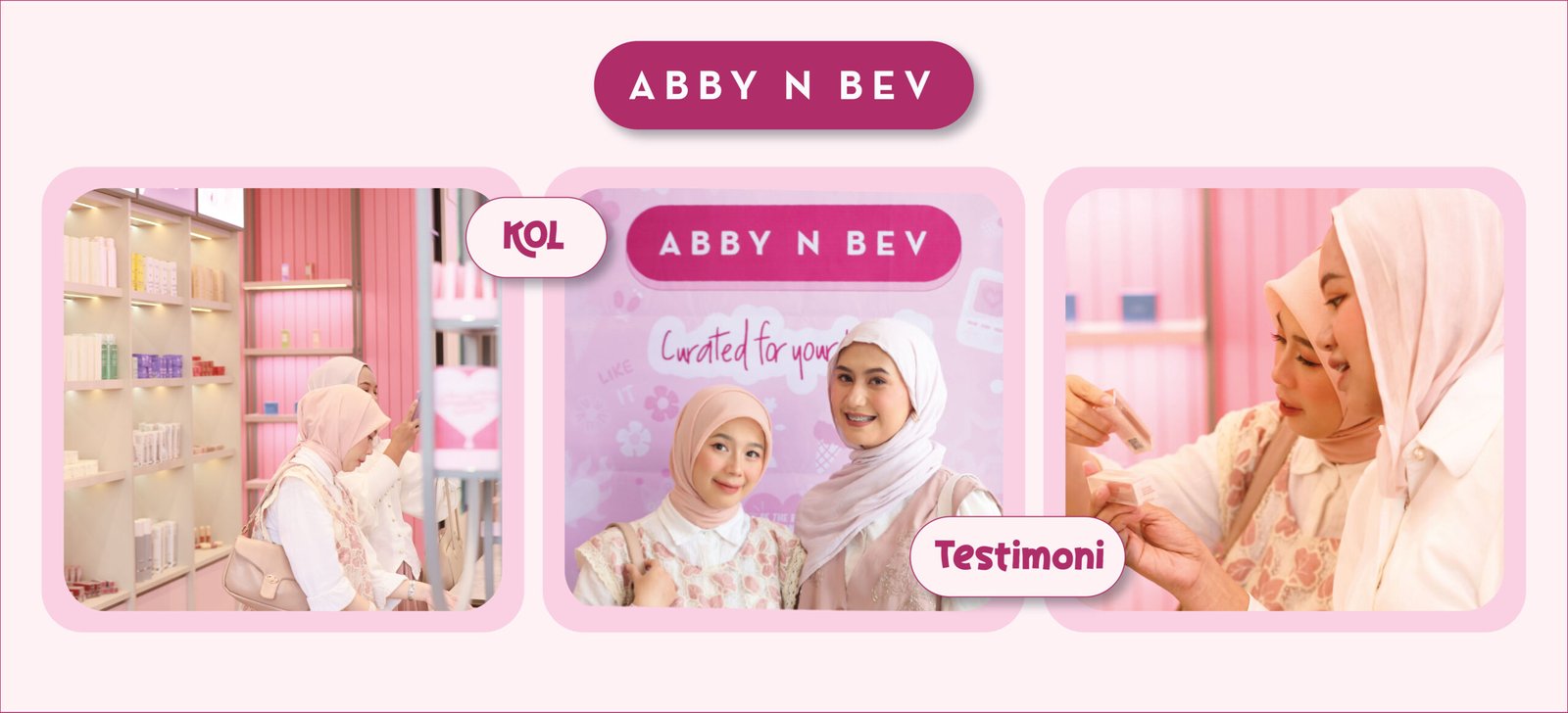 testimoni dari kol tentang abby n bev-01 toko kosmetik makeup skincare terpercaya