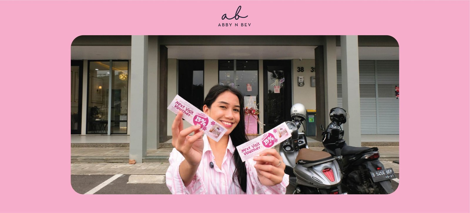 Voucher Next Visit - Abby n Bev toko kosmetik makeup dan skincare