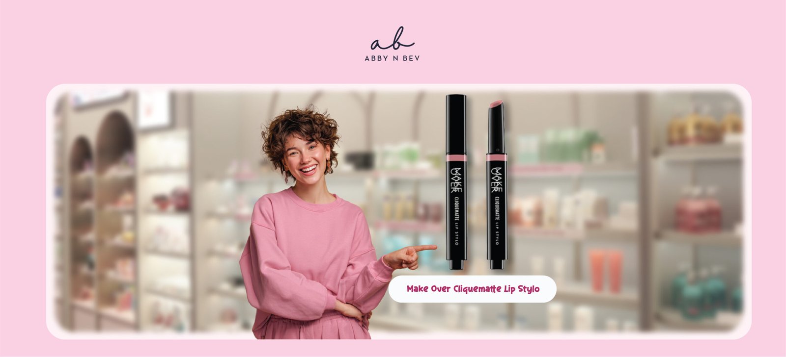 review Make Over Cliquematte Lip Stylo - abby n bev toko kosmetik makeup skincare