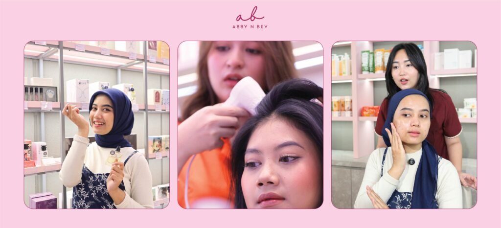 Cara ikutan beauty event beautyflix abby n bev toko kosmetik bandung