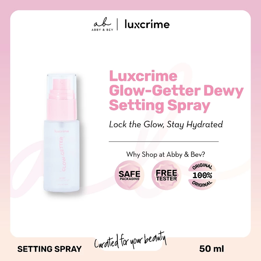 Luxcrime Glow Getter Dewy Setting Spray