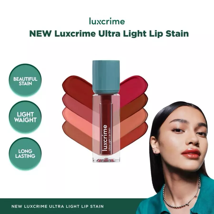Luxcrime Ultra Light Lip Stain - Abby n Bev Toko Kosmetik Bandung