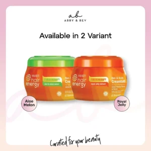 Makarizo Hair Energy Fibertherapy Hair and Scalp Creambath - Abby n Bev Toko Kosmetik Bandung