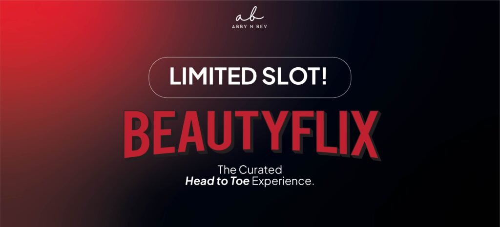 event kecantikan beautyflix abby n bev toko kosmetik bandung