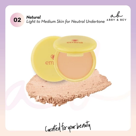 AB Emina Daily Matte Compact Powder 11gr Bedak Padat Yang Memberikan Finish Matte Abby n Bev Toko Kosmetik Bandung-5
