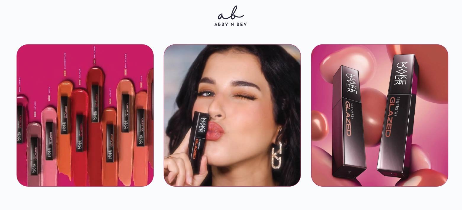 Review n promo Make Over Powerstay Glazed Lip Pigment -Abby n Bev Toko Kosmetik Bandung