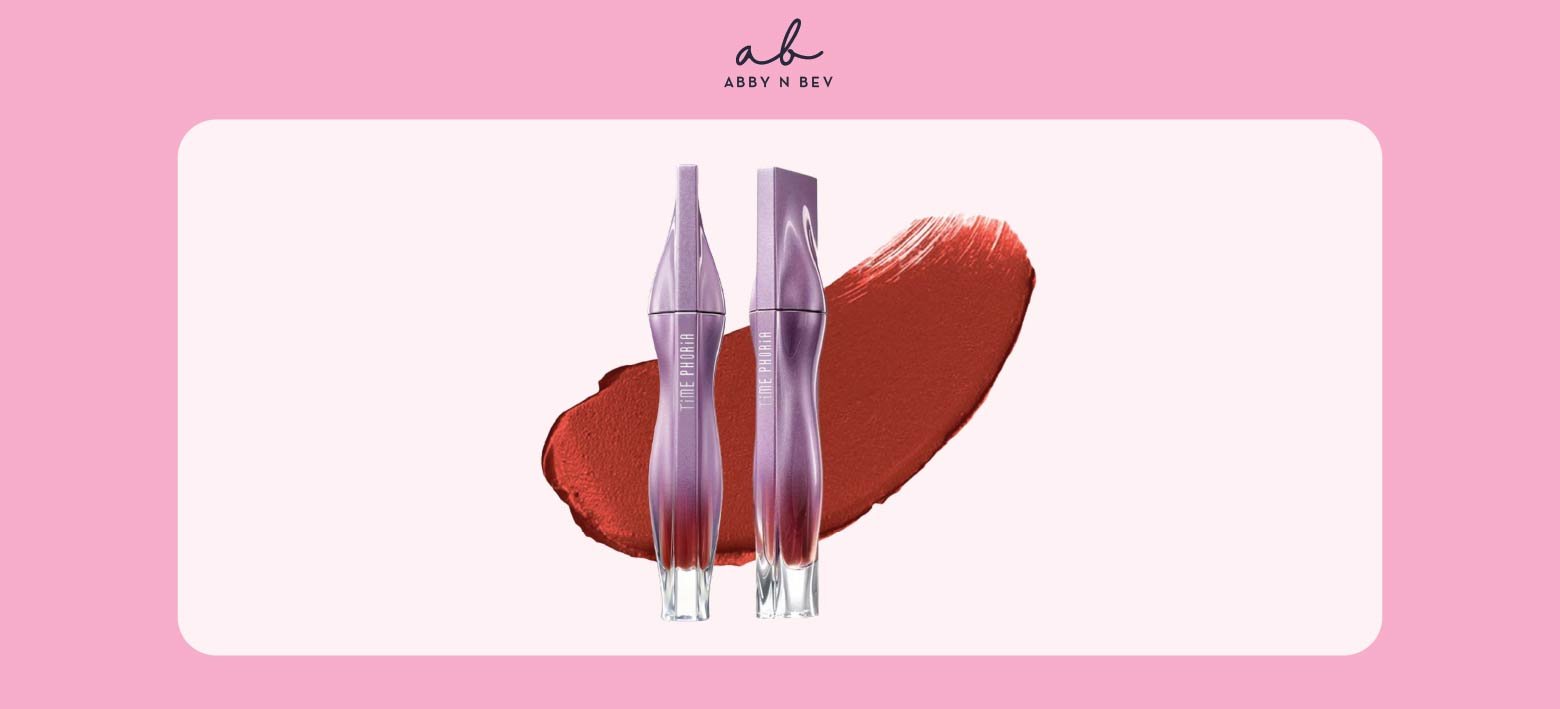 Review Timephoria Nebula Velvet Lip Cream, Matte dan Ringan Favorit di Abby n Bev