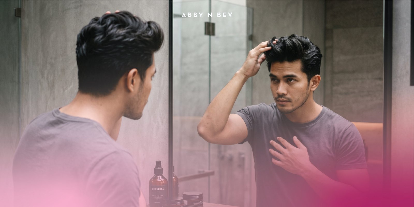 rekomendasi hair care cowok dari kahf - abby n bev beauty store